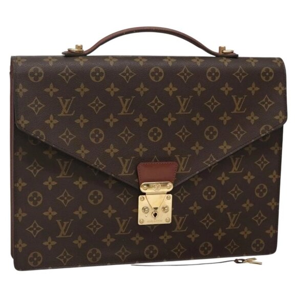 LOUIS VUITTON Monogram Porte Documents Bandouliere Bag M53338 Auth ep10146 - Picture 1 of 16